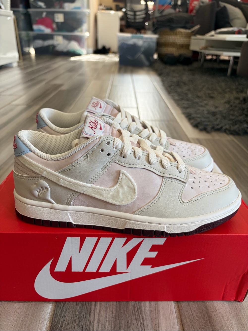 Women's Nike Dunk Low Next Nature SE "Valentine's Day" Shoes - IQ1145-610